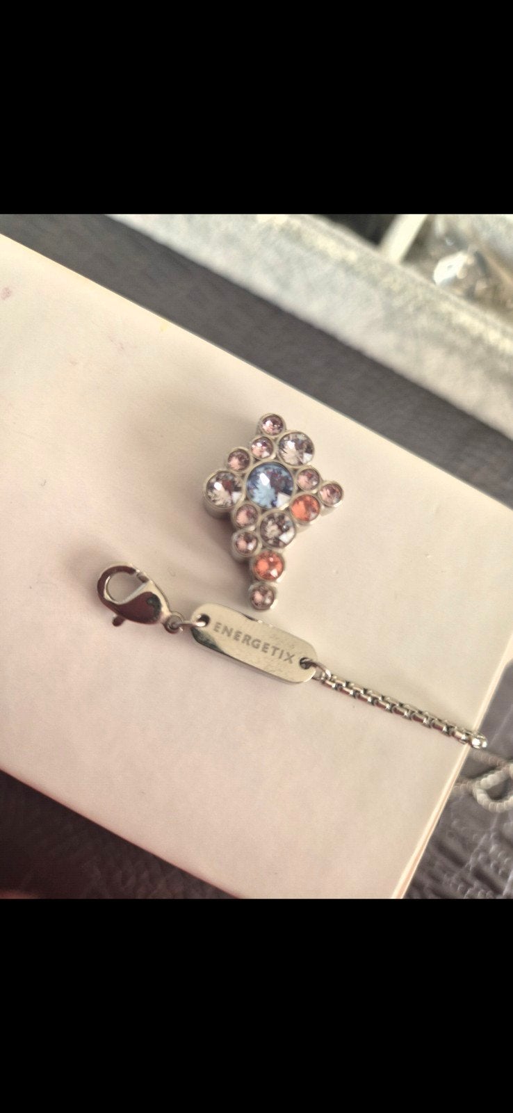 zilveren ketting en hanger van energetix, Ophalen