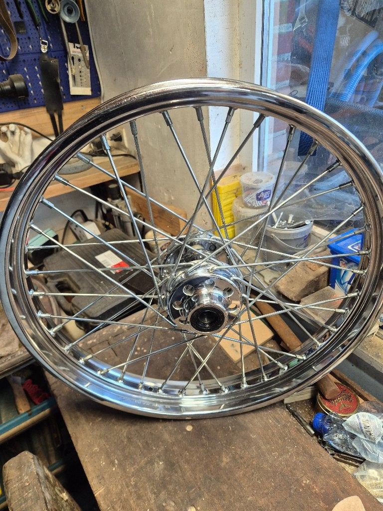 voorwiel 21 inch harley davidson, Ophalen, Gebruikt