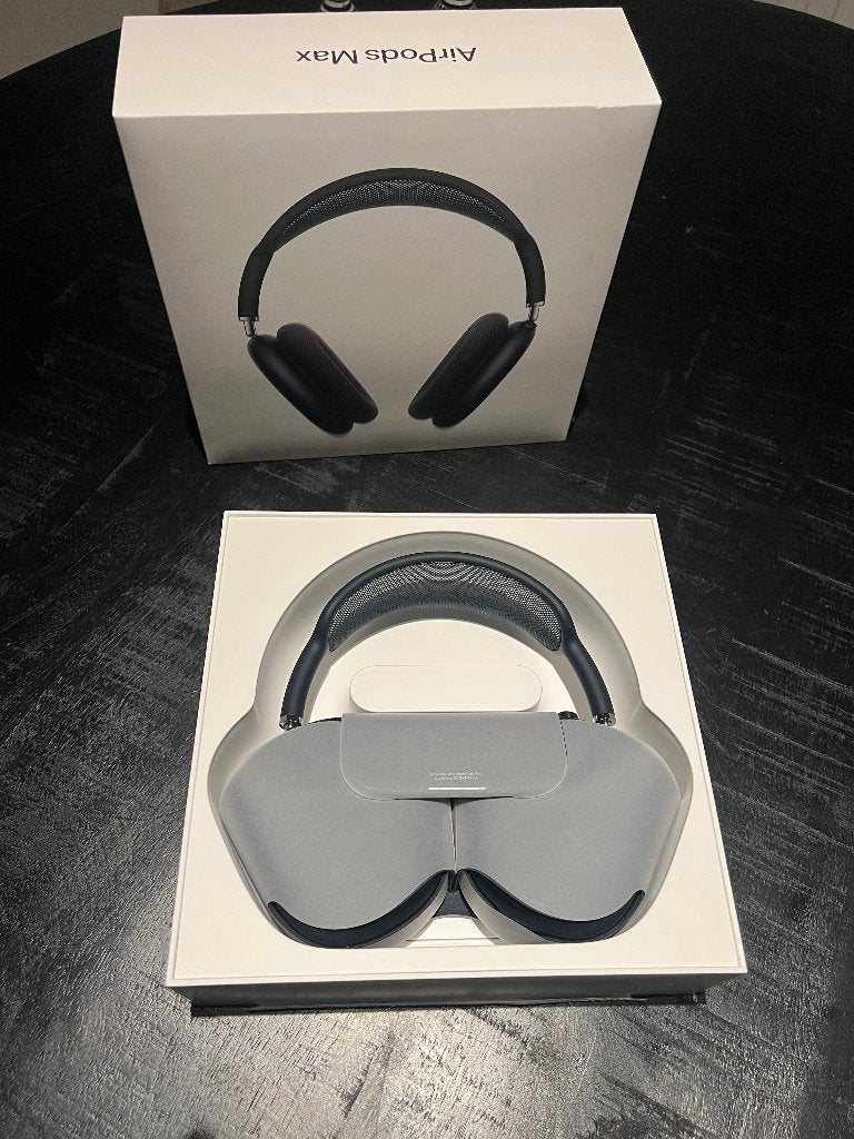 AirPods Max - Midnight– NIEUW – doos + 8M garantie, Ophalen, Transparantiemodus, Nieuw, Zwart