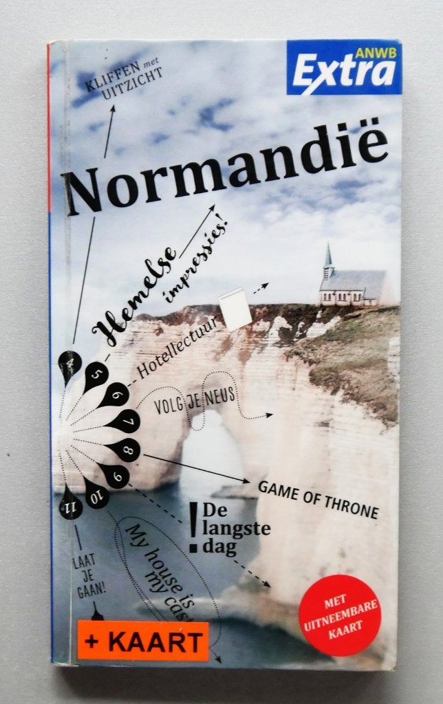 ANWB reisgids - Normandië, Boeken, Ophalen of Verzenden, Nieuw, ANWB