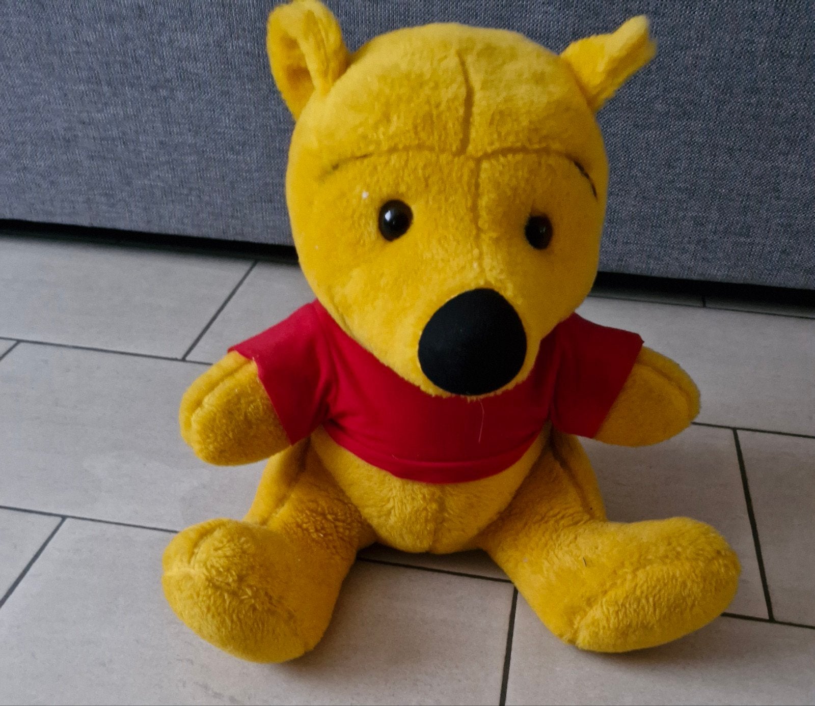 winnie de pooch knuffel, Ophalen