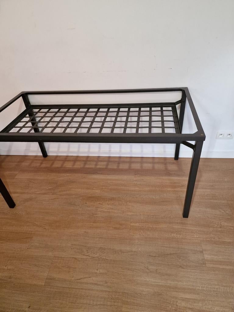 Table rectangulaire pour salle à manger., Enlèvement, Rectangulaire, Verre