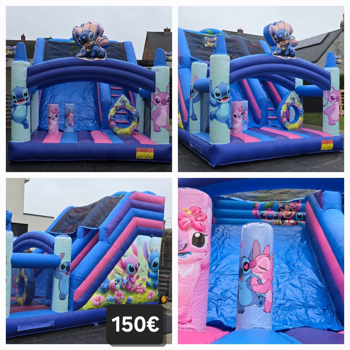 Springkasteel Te huur, Ophalen of Verzenden