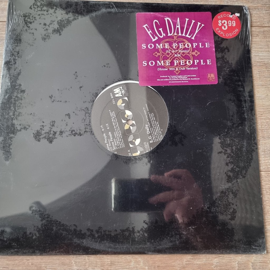 12" E.G. Daily – Some People, CD & DVD, Vinyles Singles, Enlèvement ou Envoi, Neuf, dans son emballage, 12 pouces, Dance et House