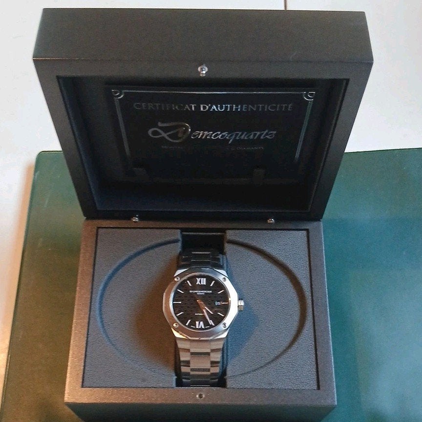 Baume & Mercier Riviera, Enlèvement ou Envoi, Acier, Acier
