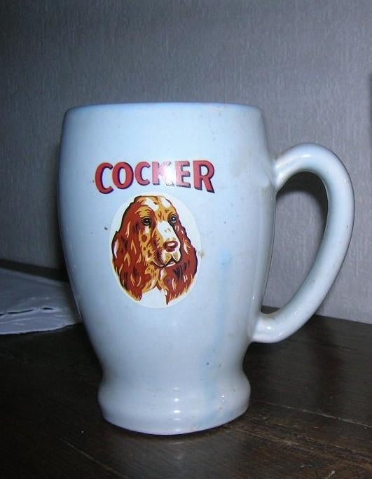 COCKER  (Progrès  Haine st Paul), Enlèvement ou Envoi, Comme neuf, Chope(s)