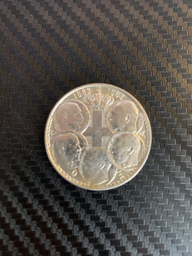 30 Drachmes Grèce 1863 - 1963, Postzegels en Munten, Ophalen, Griekenland, Losse munt
