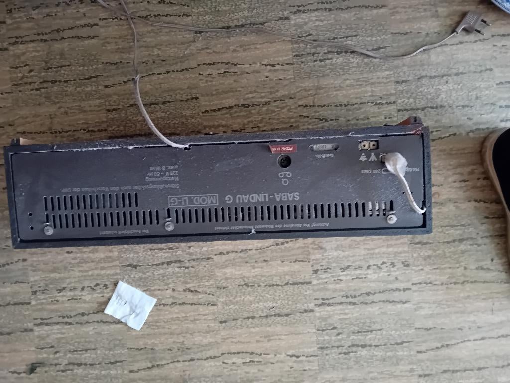 Saba Lindau G., Antiquités & Art, Antiquités | TV & Hi-Fi, Enlèvement