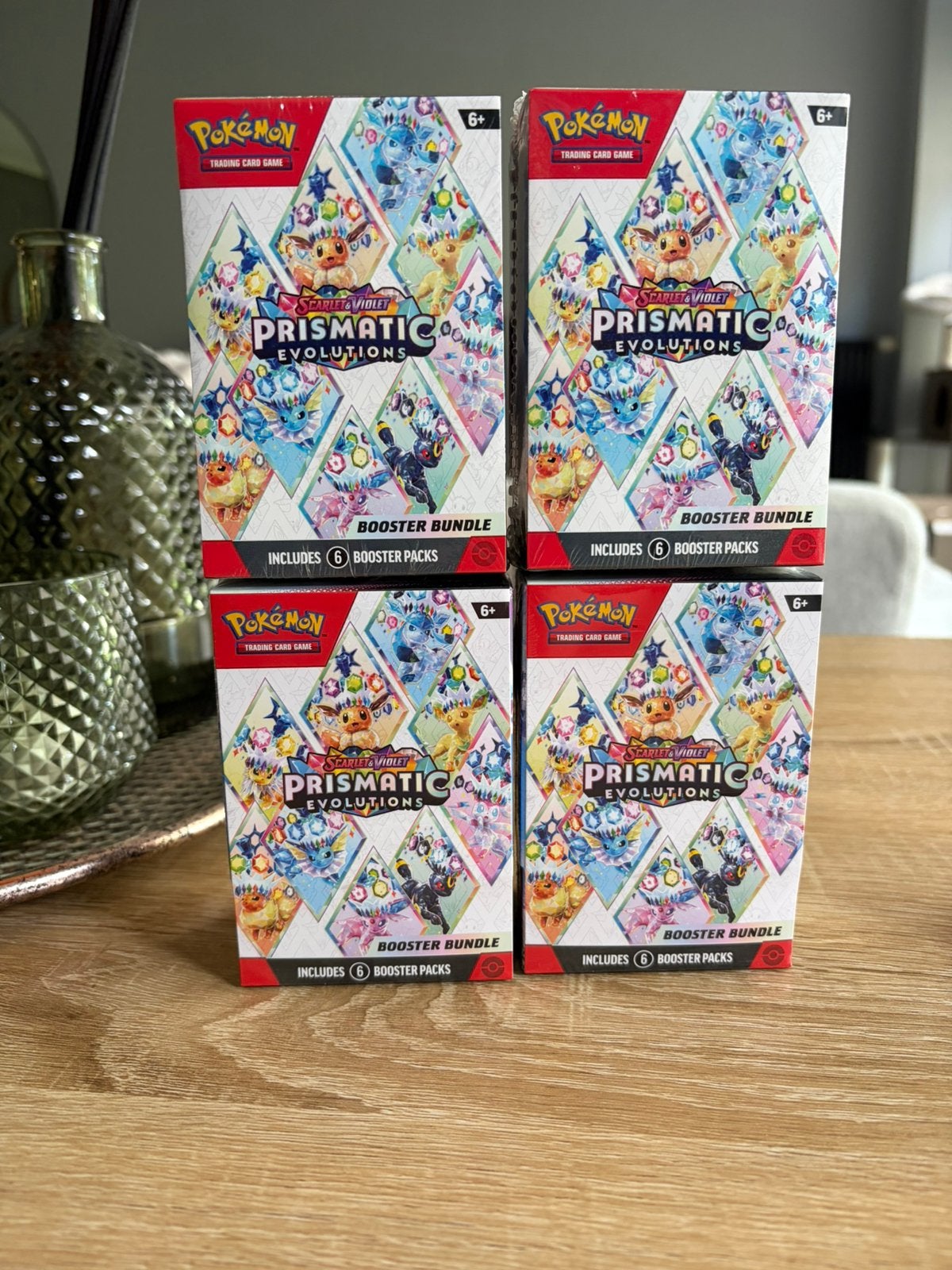 Prismatic evolutions booster bundle, Ophalen of Verzenden, Zo goed als nieuw, Booster