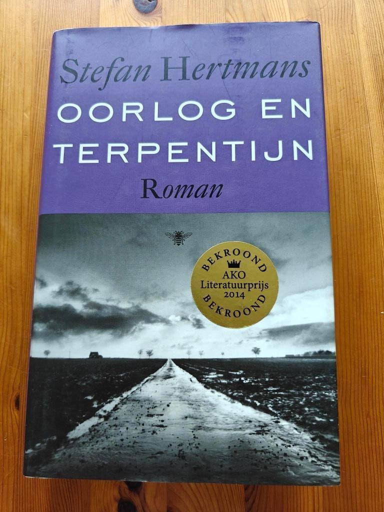 Oorlog en terpentijn - Stefan Hertmans - roman, België, Ophalen of Verzenden, Zo goed als nieuw, Stefan Hertmans