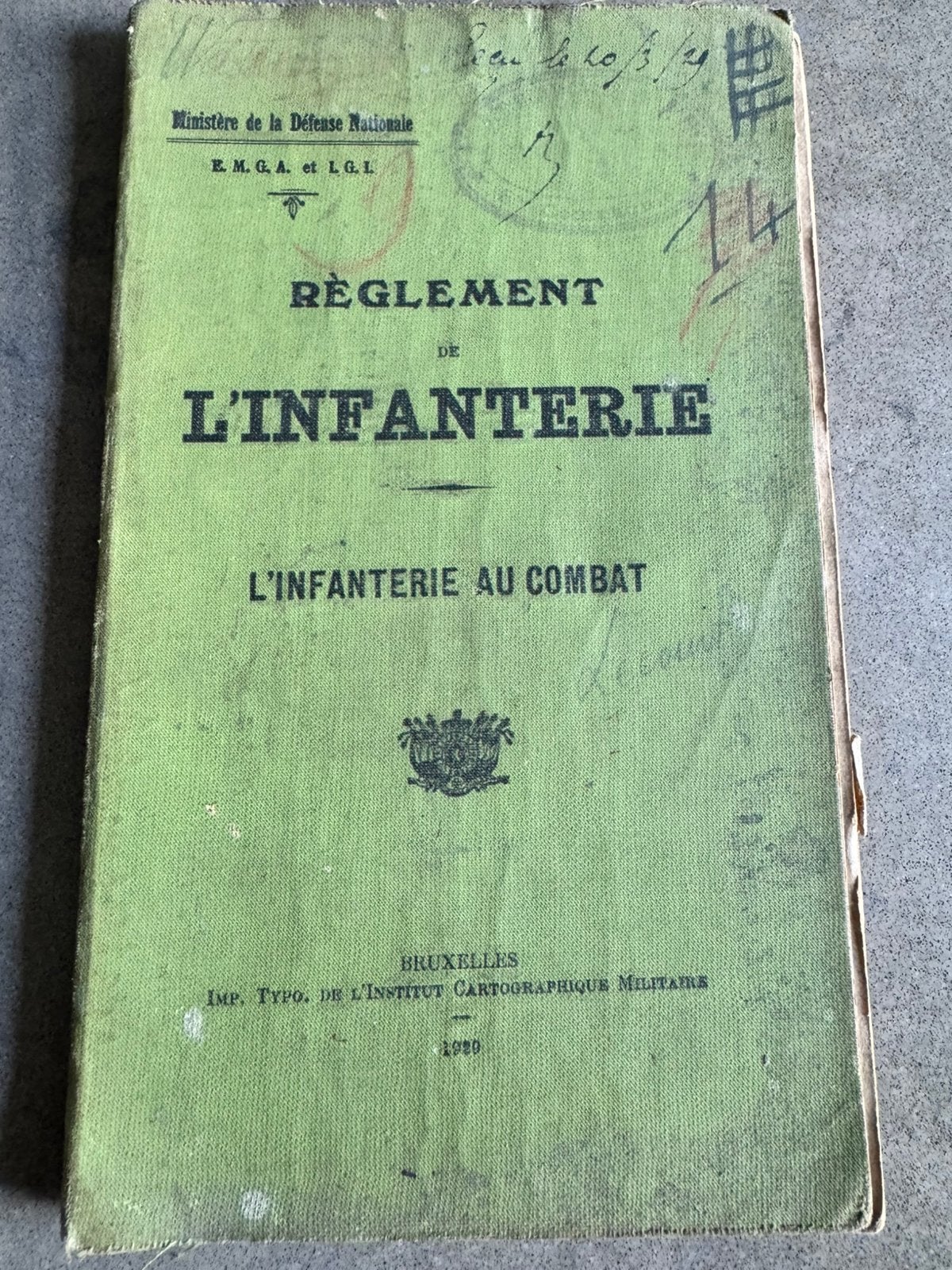 Règlement de l'infanterie au combat de l'ABL, Enlèvement ou Envoi, Armée de terre, Livre ou Revue