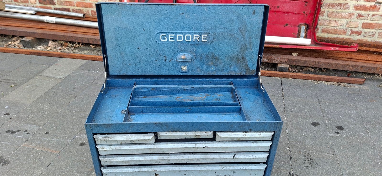 gedore gereedschap bak, Doe-het-zelf en Bouw, Ophalen