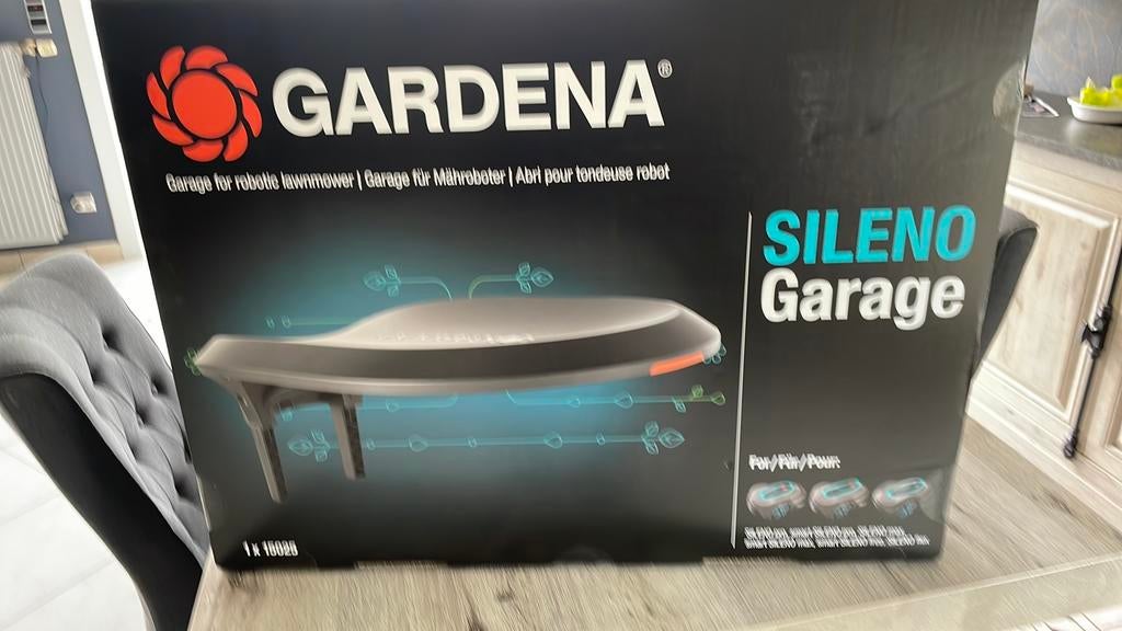 Garage voor robotmaaier, Tuin en Terras, Ophalen, Nieuw, 20 tot 25 cm, Bestuurbaar via app