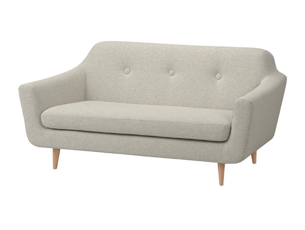 IKEA KLUBBFORS ZETEL, Huis en Inrichting, Ophalen, Hout, 150 tot 200 cm, Tweepersoons