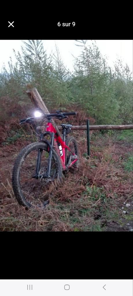 Trek procaliber 9.6 Carbone cadre S, Comme neuf, 24 pouces ou plus, Trek