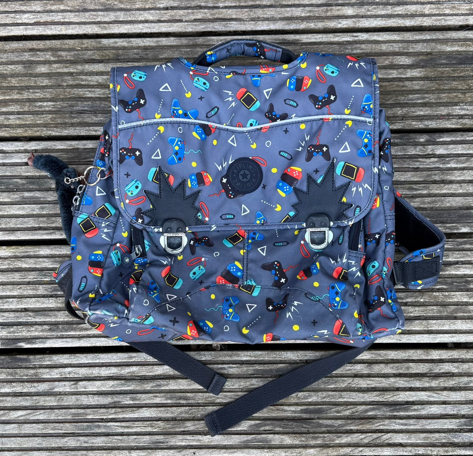 Kipling boekentas en pennenzak, Handtassen en Accessoires, Tassen | Schoudertassen, Zo goed als nieuw, Kipling, Ophalen of Verzenden