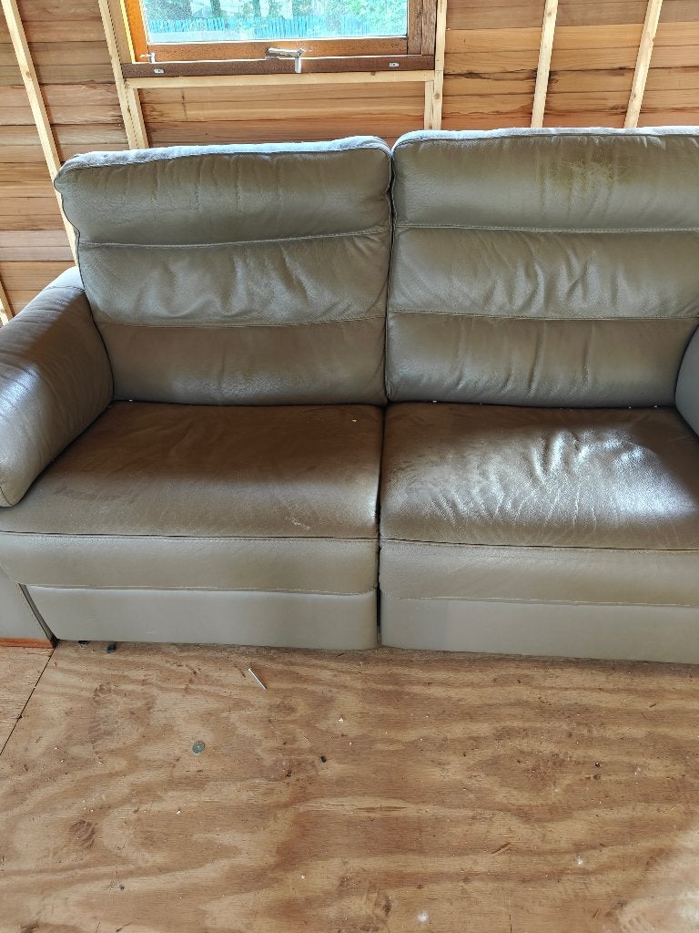 Zetel, Huis en Inrichting, Ophalen, Gebruikt, Tweepersoons, Rechte bank