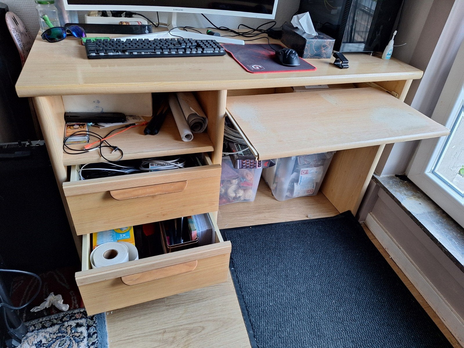 computer table, Ophalen, Gebruikt