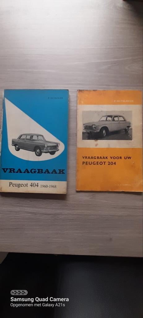 Vraagbaak Peugeot, Ophalen