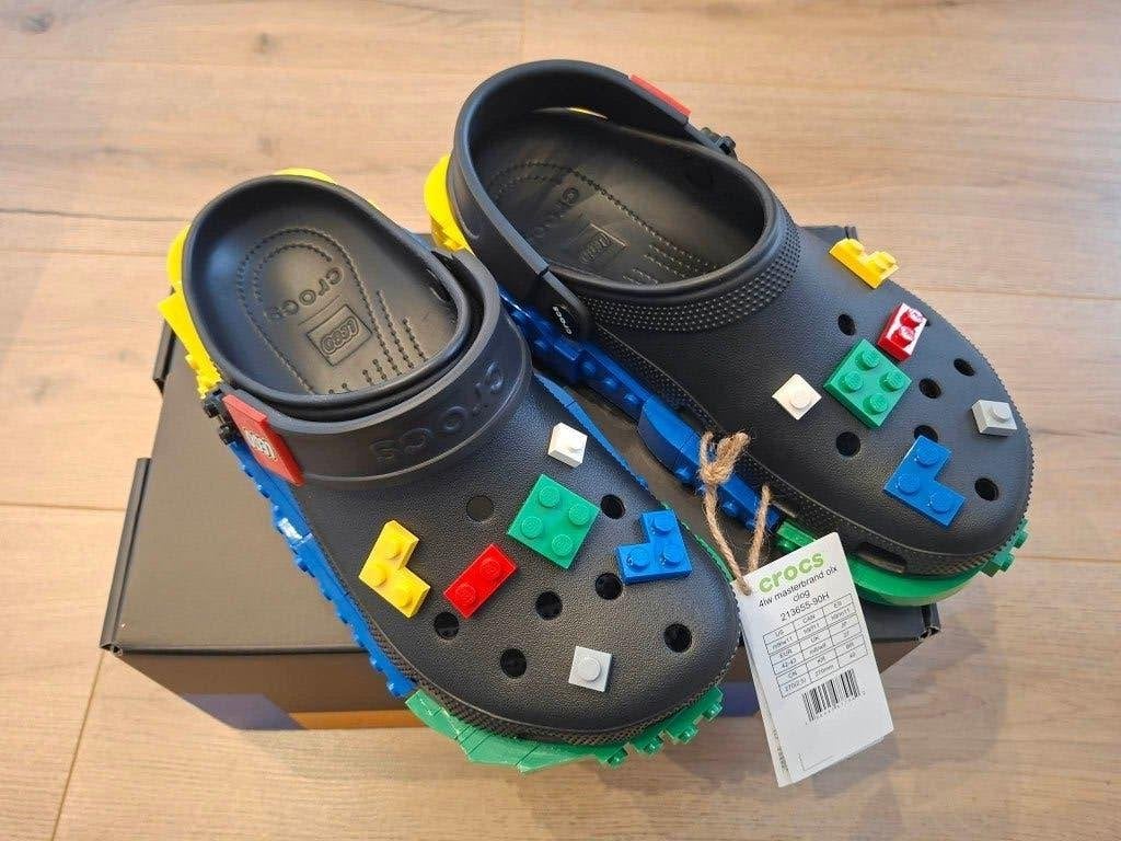Originele Lego Crocs maat 42/43, Ophalen of Verzenden, Nieuw, Zwart, Overige typen