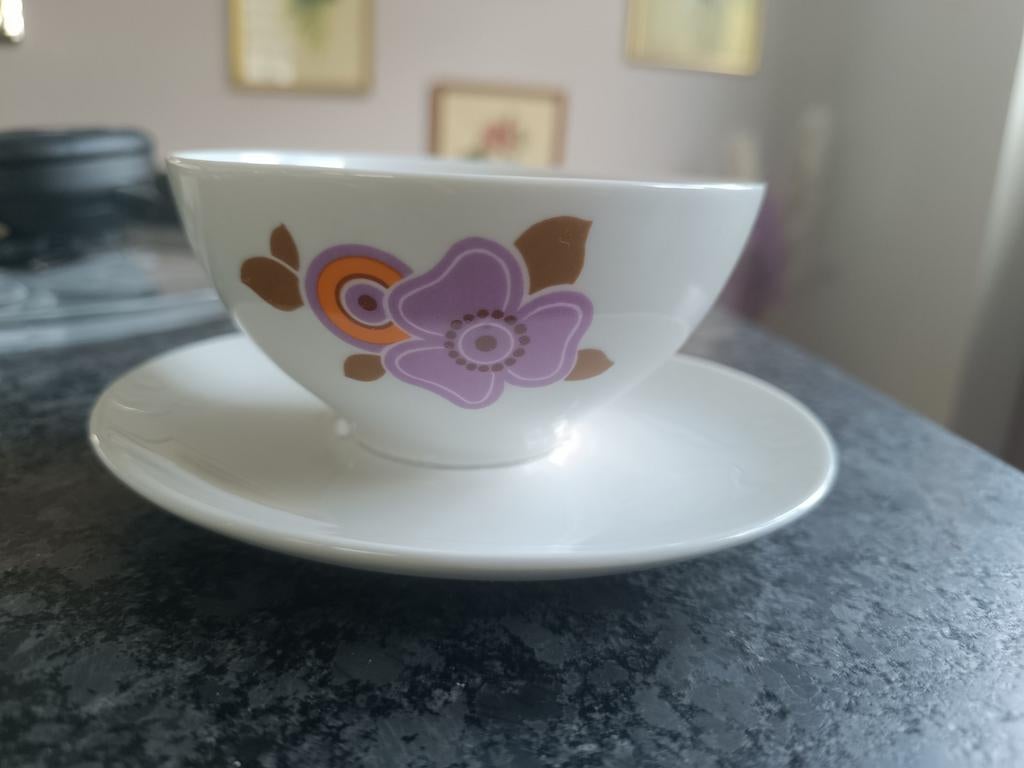 Ravissante saucière vintage en porcelaine de Bavière, Enlèvement ou Envoi