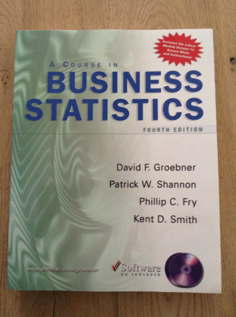 A course in Business Statistics, Ophalen of Verzenden, Gelezen