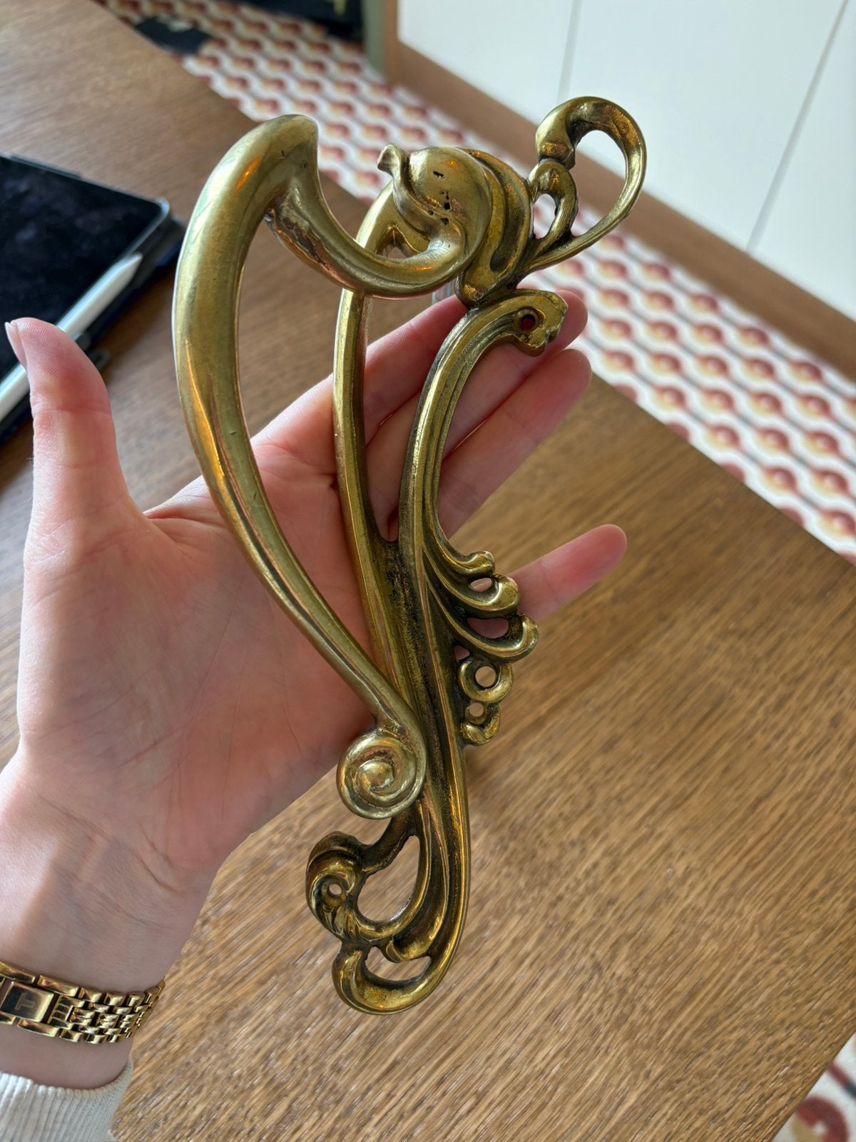 Art Nouveau Deurtrekker, Ophalen, Zo goed als nieuw
