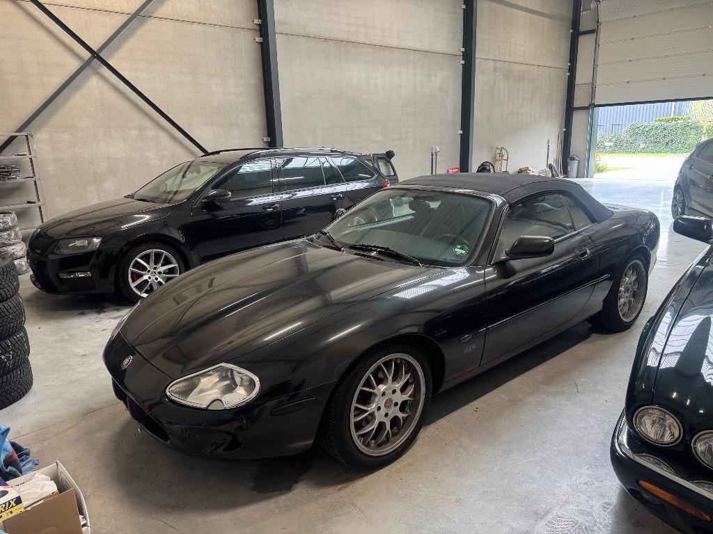 Jaguar XK8, Auto's, 4 zetels, Cabriolet, Zwart, Leder