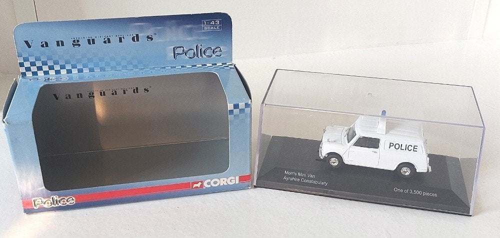 Mini Police Van Ayrshire constabulary Vanguards VA01419., Ophalen of Verzenden, Zo goed als nieuw, Auto, Vanguards