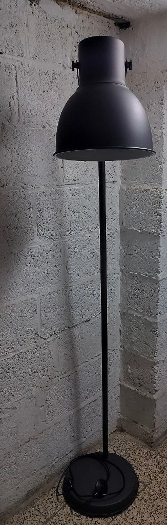 Lampadaire Anthracite, Maison & Meubles, Autres culots, Comme neuf, Métal, 150 à 200 cm