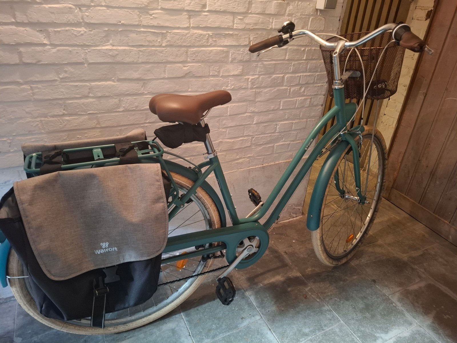 Fiets Elops 520, Ophalen