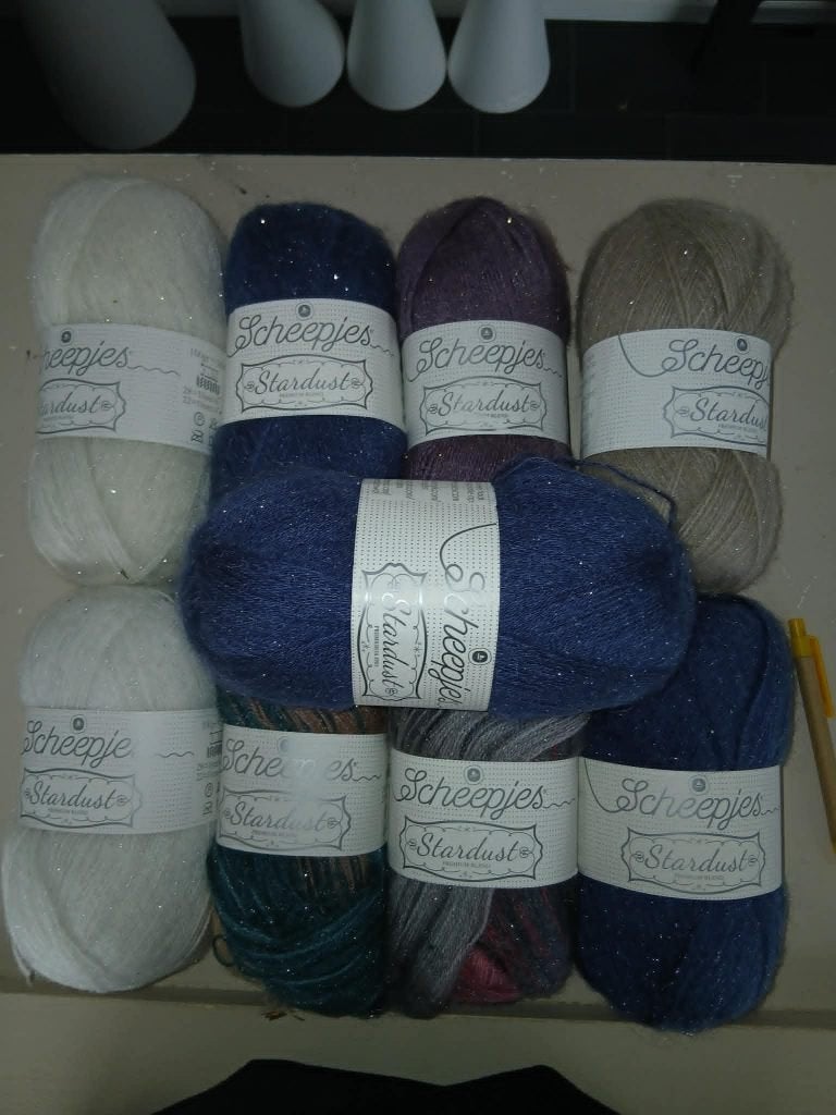 scheepjes stardust, Ophalen of Verzenden, Nieuw, Breien of Haken, Wol of Garen
