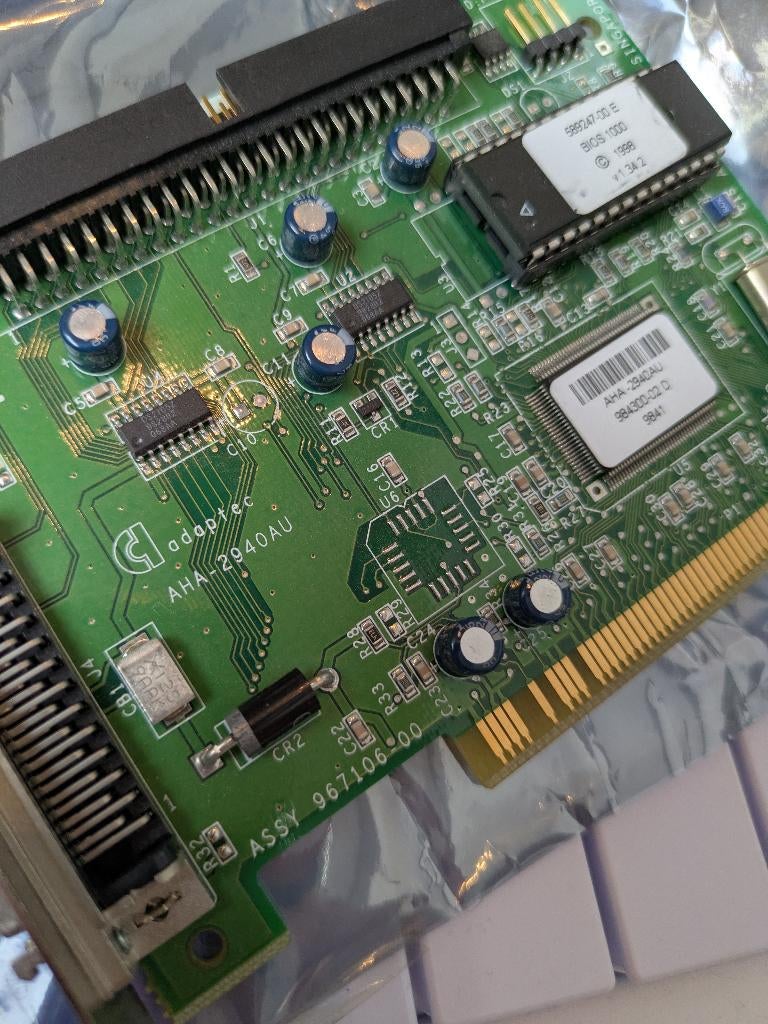Carte SCSI Adaptec AHA-2940AU, Enlèvement ou Envoi, Utilisé