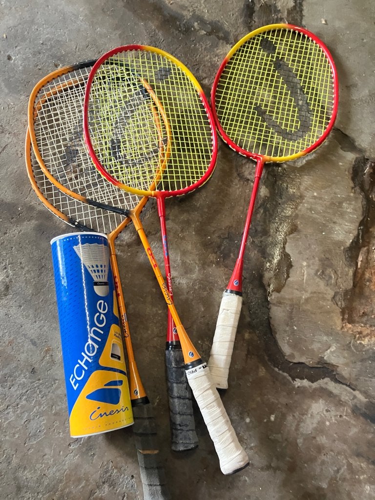 sport, Ophalen, Gebruikt, Racket(s)