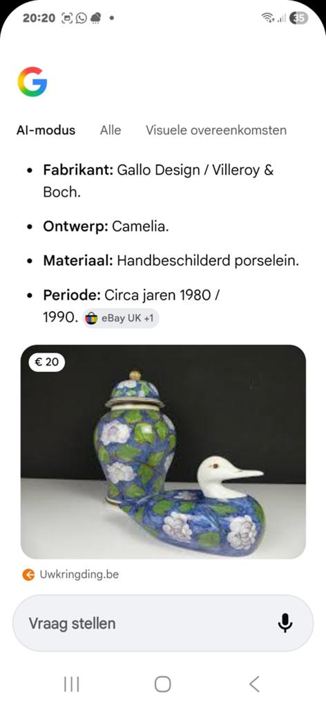 canard, Enlèvement ou Envoi