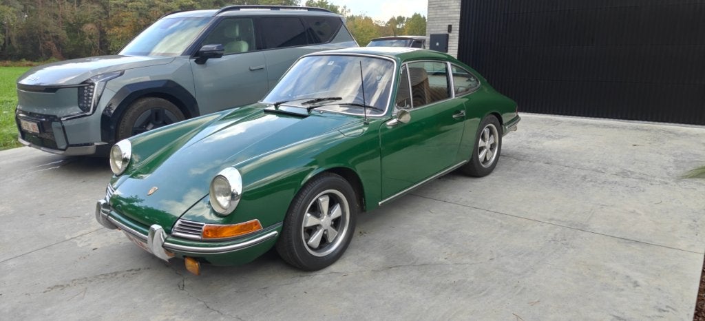 Porsche 911T van 1968, Auto's, Achterwielaandrijving, Bruin, Particulier, 2 deurs