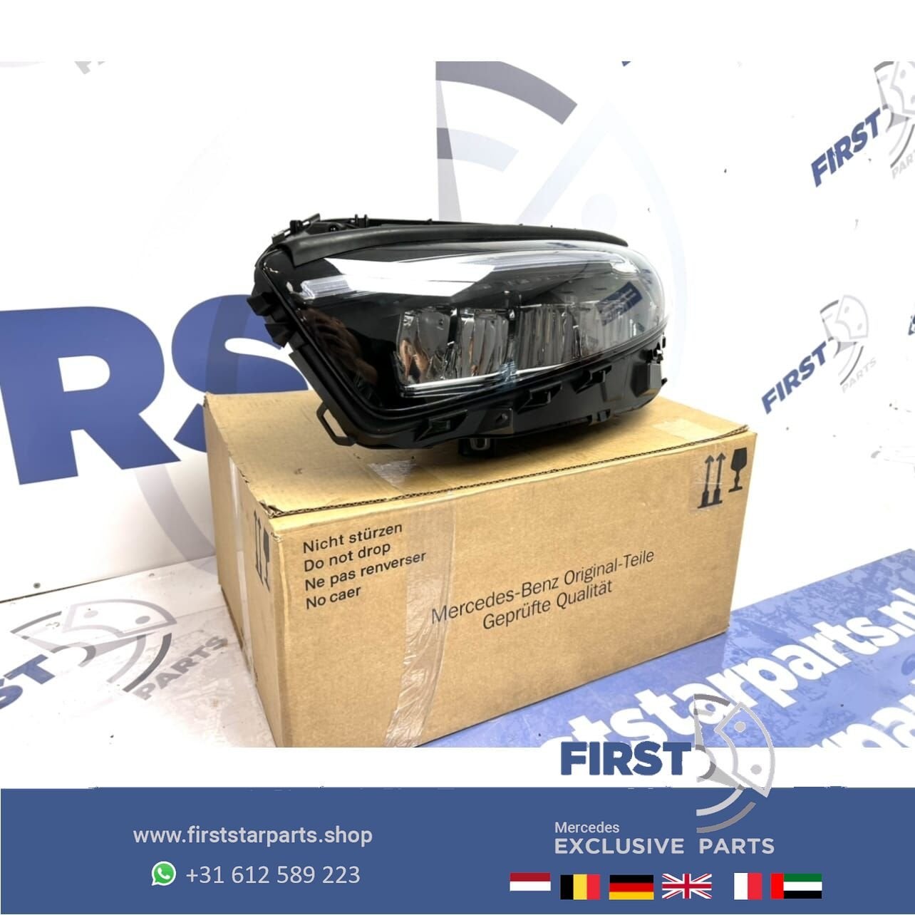 A1779065104 W177 V177 FACELIFT HALF LED KOPLAMP LINKS origin, Auto-onderdelen, Gebruikt, -, Ophalen of Verzenden, -
