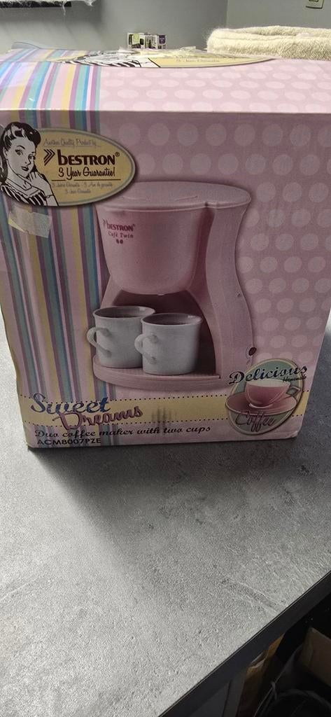 Bestron koffiezetje, Elektronische apparatuur, Koffiezetapparaten, Gemalen koffie, Ophalen of Verzenden, 2 tot 4 kopjes, Koffiemachine