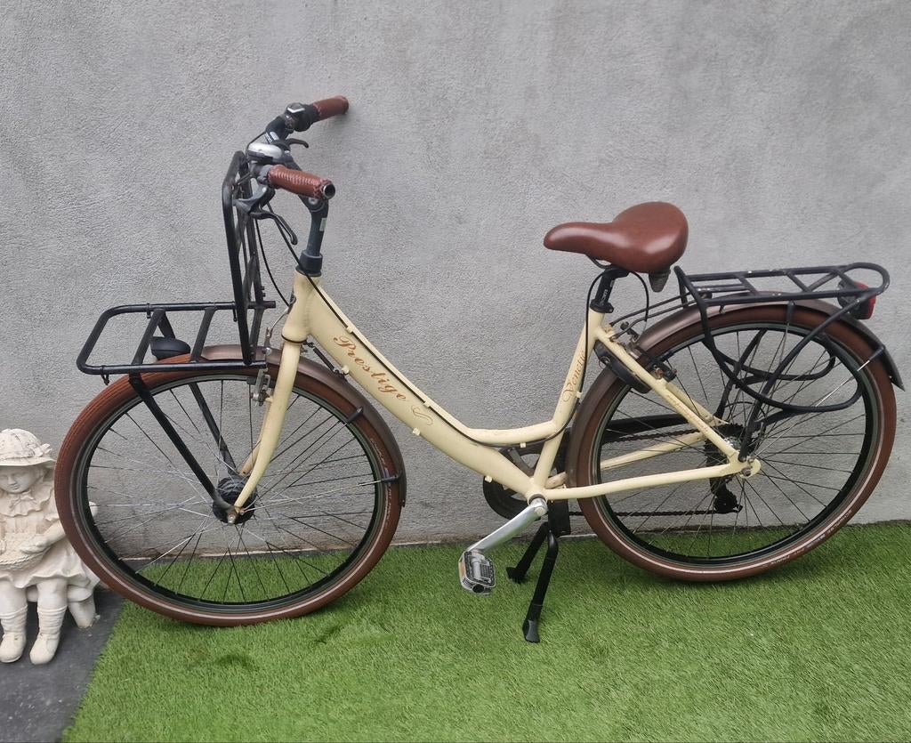 Prestige venetië damesfiets met transportrek, Fietsen en Brommers, Ophalen
