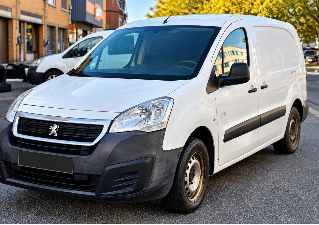 Peugeot Partner Long 1.6BlueHDi 100 — 2018 — 88600 km — 3 pl, Voorwielaandrijving, Stof, Euro 6, 4 cilinders