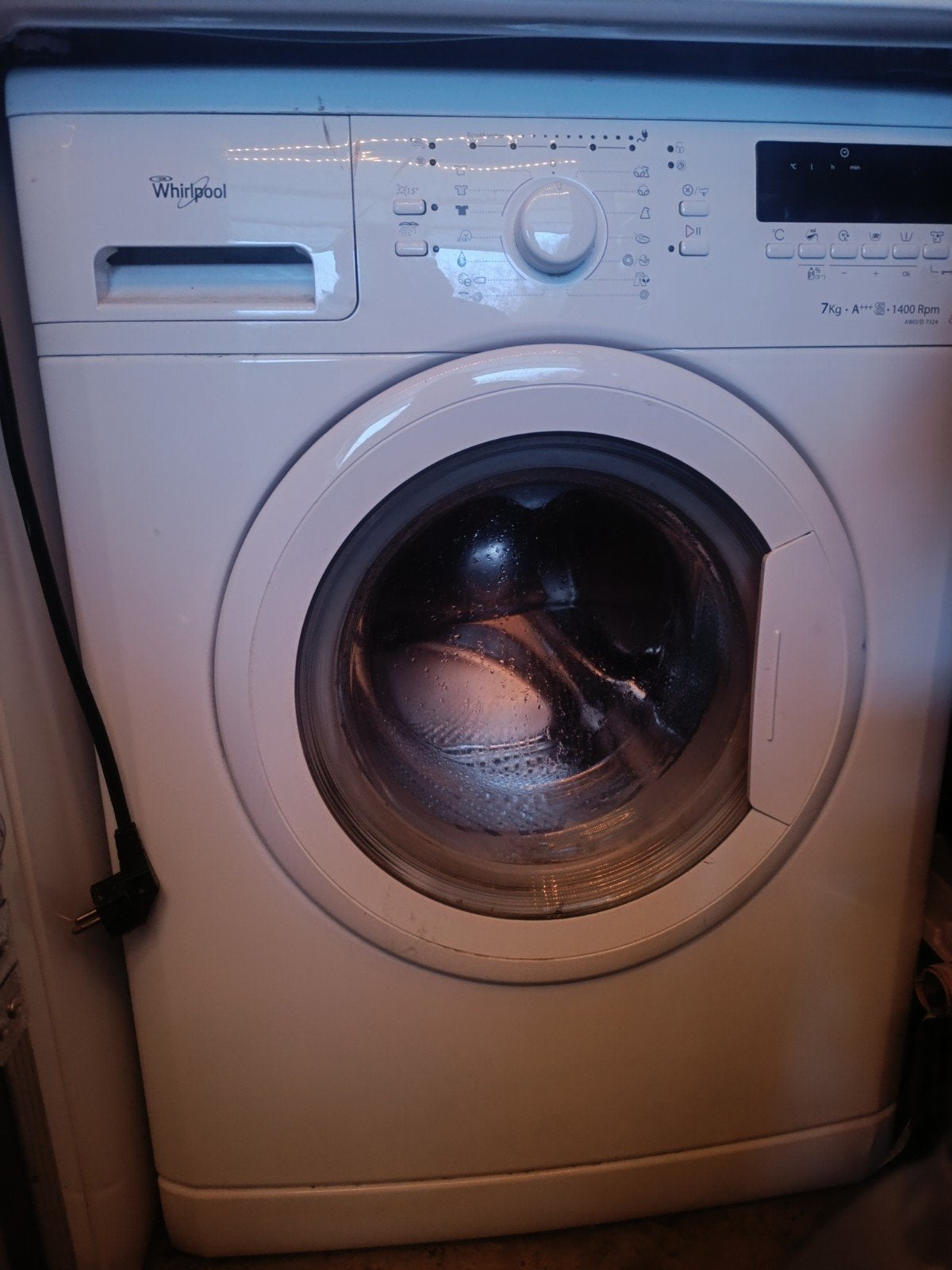 Wasmachine 7 kg, Ophalen