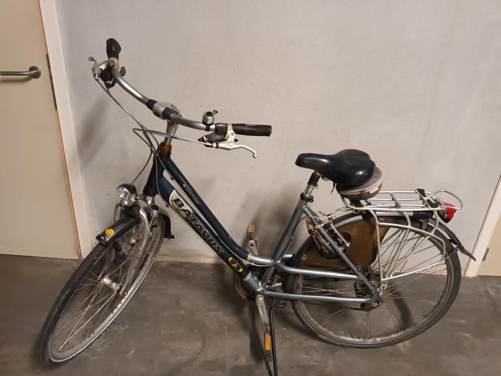 Damesfiets batavus, Ophalen