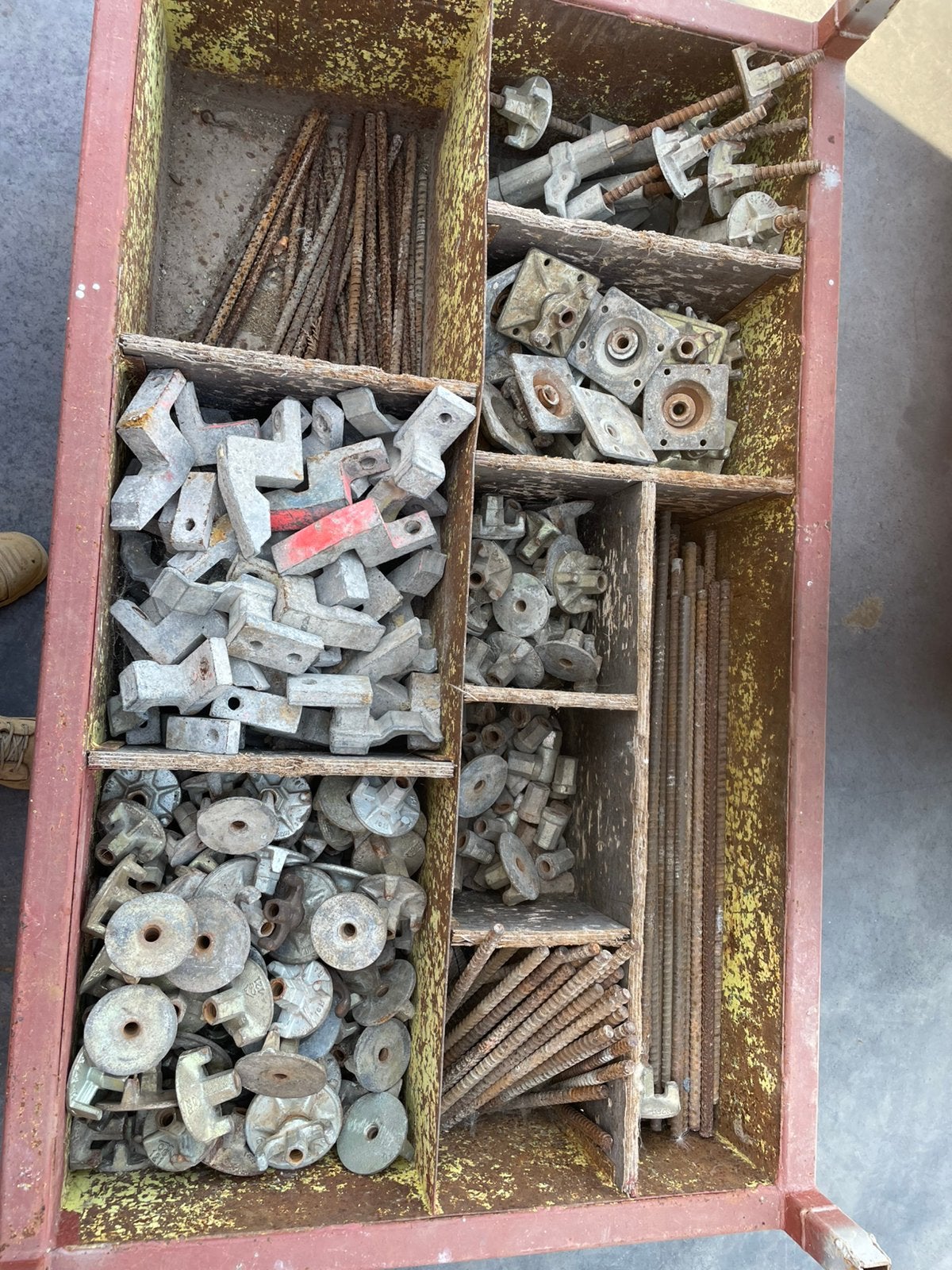 Bak bekistings toebehoren cometal,doka, Doe-het-zelf en Bouw, Ophalen, Gebruikt