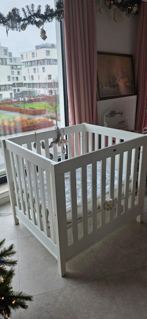 Box, Kinderen en Baby's, Babyparken, Ophalen, Gebruikt, Vierkant, In hoogte verstelbaar