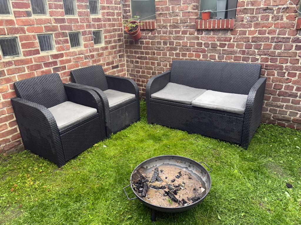 Loungeset, Tuin en Terras, Tuinsets en Loungesets, Zo goed als nieuw, Loungeset, Ophalen