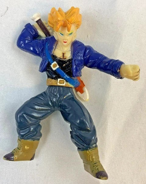 Bandai Dragon Ball Z Super Saiyan Trunks actiefiguur vintage, Verzamelen, Verzenden, Zo goed als nieuw