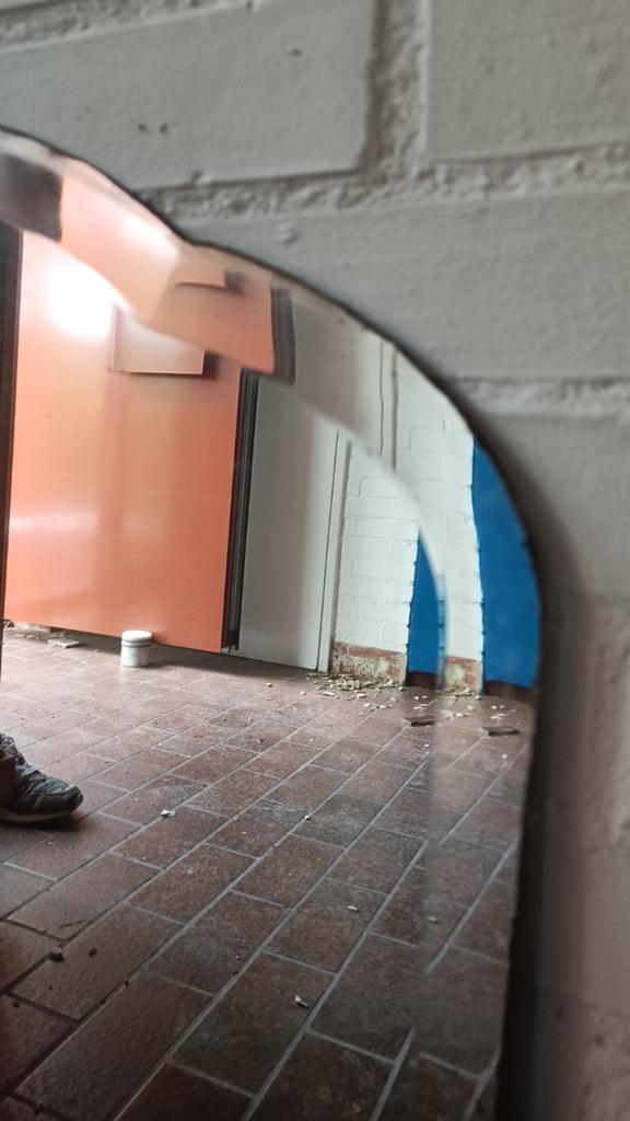Geslepen spiegel, Huis en Inrichting, Woonaccessoires | Spiegels, Ophalen