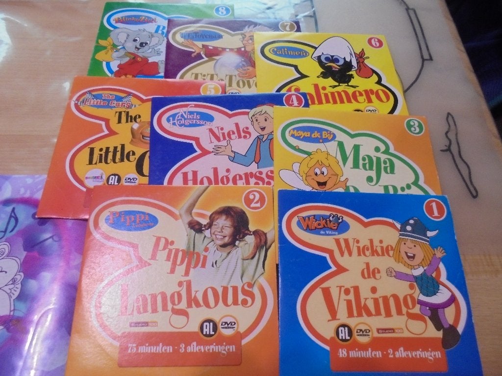 dvd's met studio 100 (8 stuks), Alle leeftijden, Ophalen of Verzenden, Zo goed als nieuw, Komedie