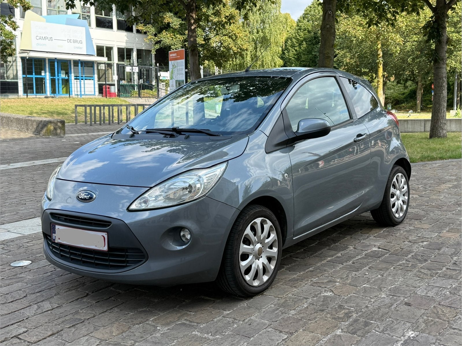 Ford Ka 1.2i Airco * Pret à immatriculer, 1242 cm³, Achat, Ka, Système audio