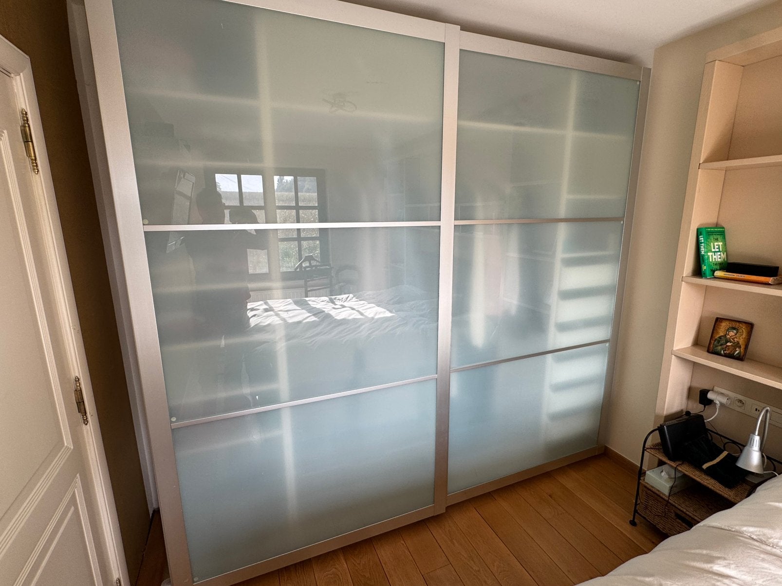 Ikea Pax kledingkast 250 x 58 x 236, Huis en Inrichting, Ophalen, Gebruikt, 200 cm of meer, Met lade(s)